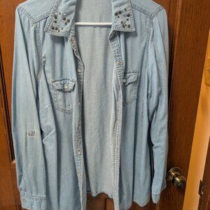 Womens Chambray shirt, size 16